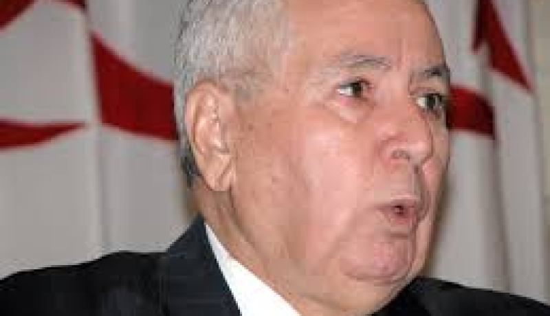 بن صالح: حل القضية الفلسطنية مرهون بإعتراف إسرائيل تحديدا بحق  الفلسطينيين في إقامة دولته