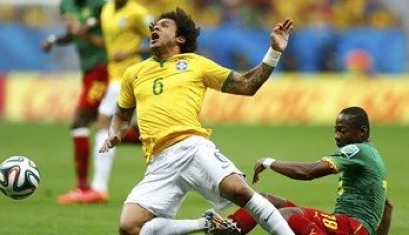 ماتيب يتعادل للكاميرون أمام البرازيل فى الدقيقة 26