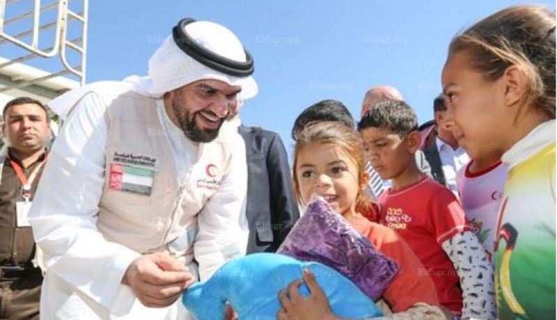 بالصور حسين الجسمي يفتتح عدة منشآت صحية في إقليم كردستان