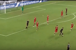 بالفيديو محرز يراوغ “لالانا” بطريقة خرافية