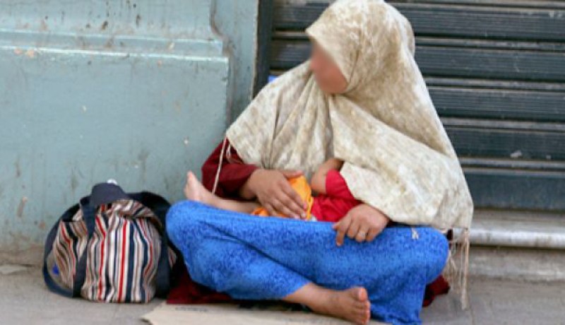 وفاة رضيعة لم يتعد عمرهـا 40 يـومـا نتيجة استغلالها في التسول بالعفرون