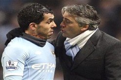 مانشيني يحجم عن الافصاح عن المحادثات التي جمعته بتيفيز