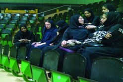 حضور نسوي سعودي لافت في مباراة المنتخب السعودي امام نظيره الاماراتي لكرة اليد