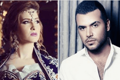 أول صورة لكنزة وسامو زين من الكليب الجديد