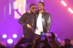 سعد لمجرد ومحمد رمضان يشعلان الأجواء بدبي ويعلنان عن مفاجأة