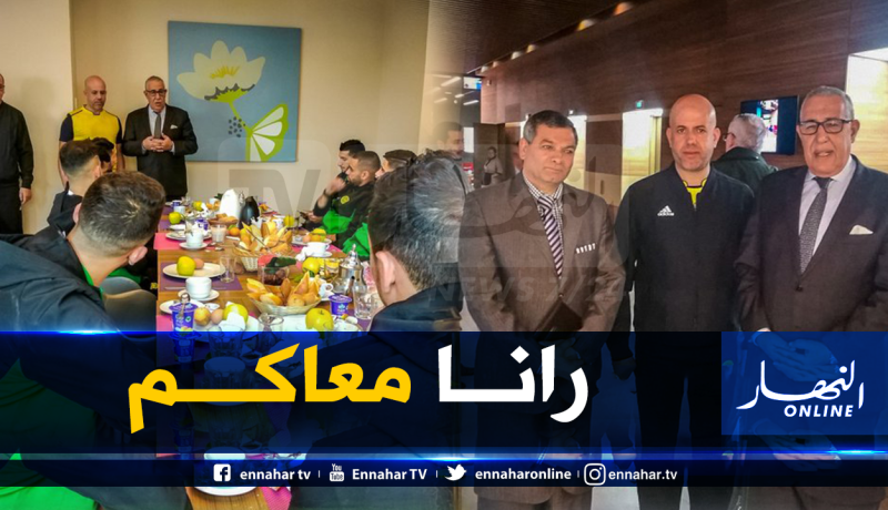 سفير الجزائر بالمغرب يرفع معنويات الكناري قبل مواجهة الرجاء