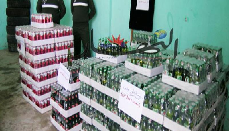 حجز أزيد من 5 آلاف قارورة خمر في الأغواط