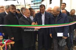 بالصور.. يوسفي يدشن أول سفينة لتربية المائيات والصيد البحري