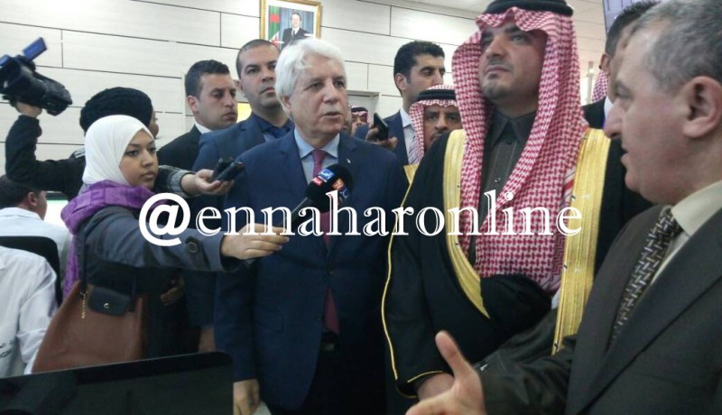 بالصور.. وزير الداخلية السعودي ووزير العدل يقومان بزيارة إلى المديرية العامة لعصرنة العدالة