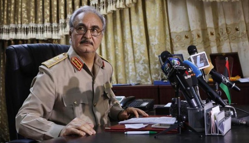 حفتر..إذا أراد المبعوث الأممي إلى ليبيا مقابلتي عليه تقديم طلب