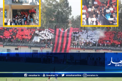 وقفة إحتجاجية من أنصار أولمبي أحمر العين لإنقاذ الفريق