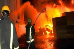 نشوب حريق مهول في مركز استقبال الرعايا الأفارقة بورڤلة