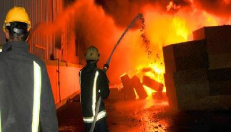 نشوب حريق مهول في مركز استقبال الرعايا الأفارقة بورڤلة