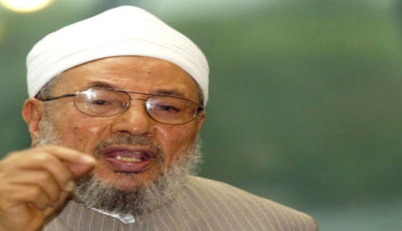 “القرضاوى” يدعو إلى انتفاضة شعبية عربية دفاعا عن الأقصى