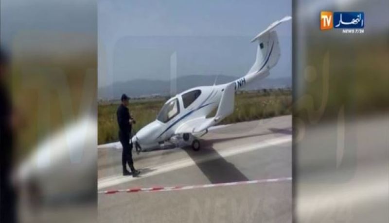 غلق مدرج مطار عنابة بعد انحراف طائرة لتكوين الطيارين