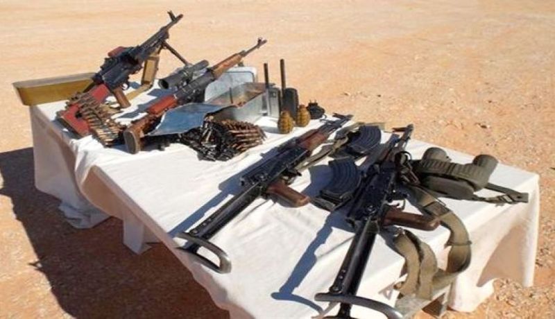 إحباط محاولة إدخال كمية من الأسلحة والذخيرة في برج باجي مختار