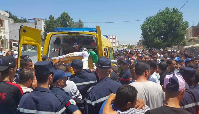 تشييع جثمان عون الحماية المدنية “زكريا” في أجواء مهيبة في عنابة