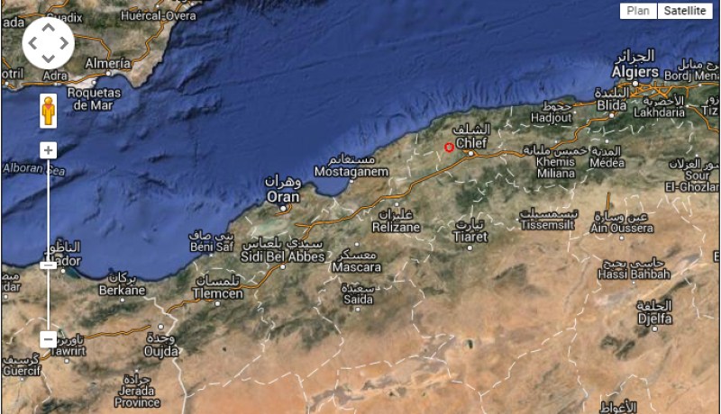 هزة أرضية بقوة 3.6 تضرب ولاية الشلف