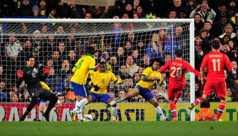 البرازيل تقلب تأخرها الى تعادل أمام روسيا