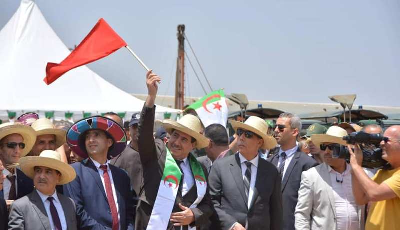 وزير الفلاحة يشرف على الإنطلاق الرسمي لحملة الحصاد والدرس من المدية