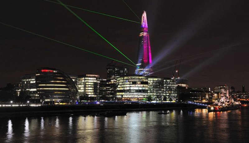 افتتاح أطول برج في غرب أوروبا بلندن