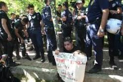 تفرق آخر مجموعة من أعوان الشرطة المحتجين