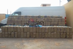 حجز نحو 2 طن من الكيف المعالج غرب البلاد