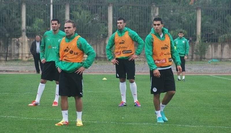 الخضر يخوضون ثالث حصة تدريبية وحليلوزيتش يرفع من ريتم التحضيرات