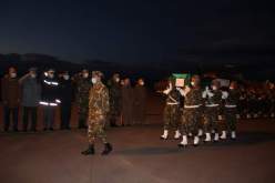 شهيد الواجب الرقيب “سعد الدّين مباركي” يوارى الثرى بالعوينات بتبسة