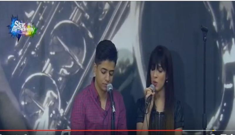 بالفيديو سهيلة بن لشهب في جلسة غنائية مغاربية مع الطلاب في الأكاديمية