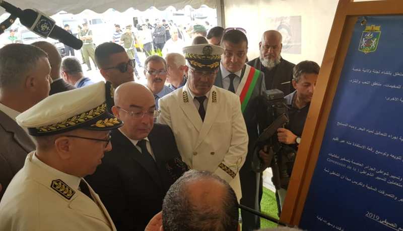 وزير الداخلية يشرف على انطلاق موسم الاصطياف من زرالدة