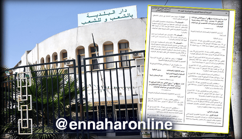هكذا تُقتطع إيرادات صندوق التضامن من البلديات والولايات