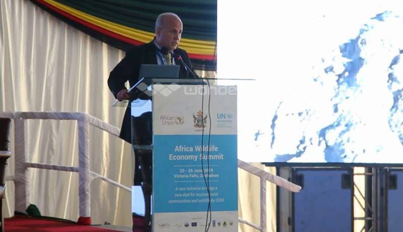 ممثل وزير السياحة يعرض تجربة الجزائر حماية للحياة البرية في قمة إفريقية بزمبابوي