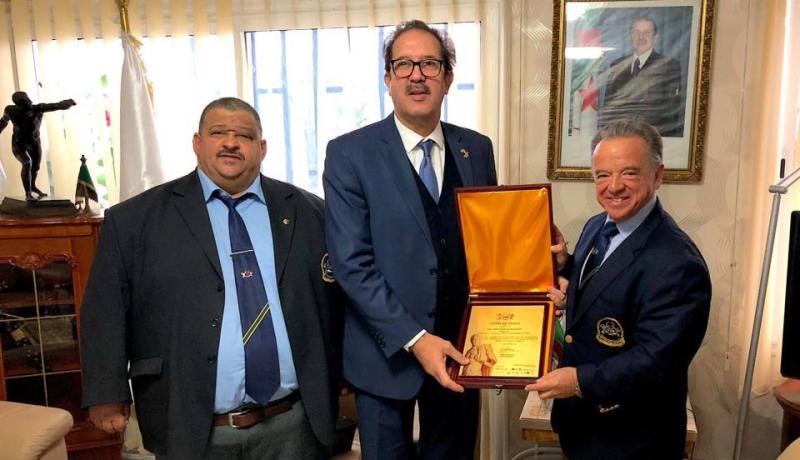 “بيراف” ينال وسام “الروح الرياضية”