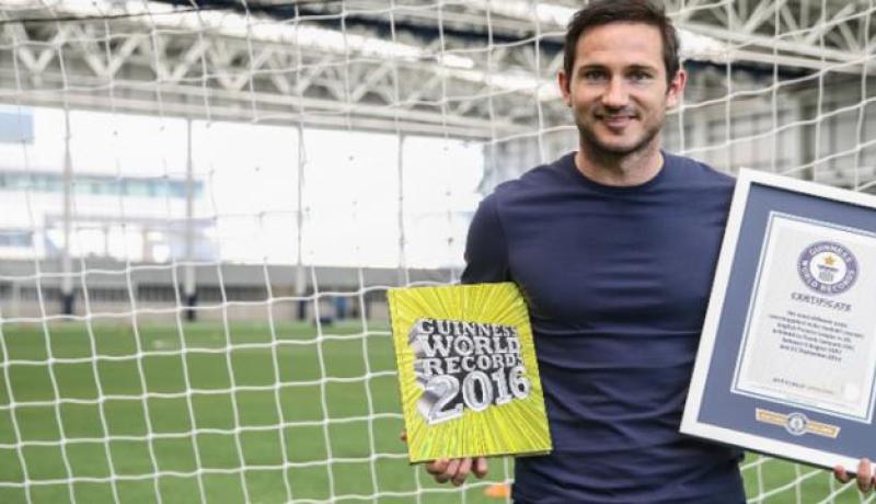 لامبارد يدخل موسوعة غينيس