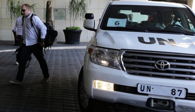 بان كي مون يطالب بمنح المحققين الدوليين في سورية امكانية العمل بحرية كاملة