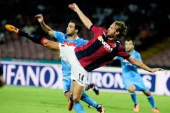 هيغواين يتدرب بمفرده بعد سقوطه من قارب