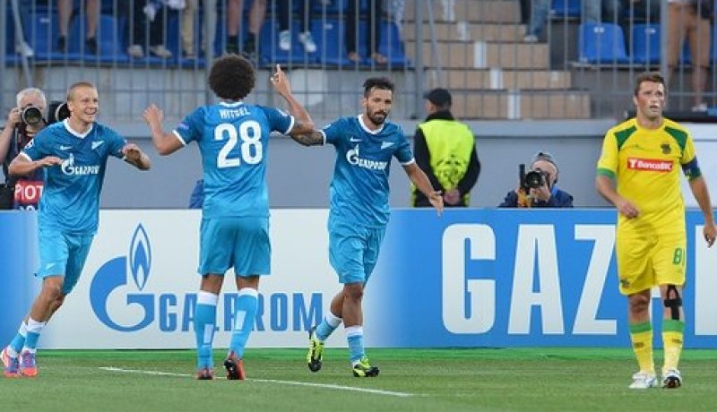 زينيت يهزم باكوس دي فيريرا ويبلغ دور المجموعات لدوري الأبطال