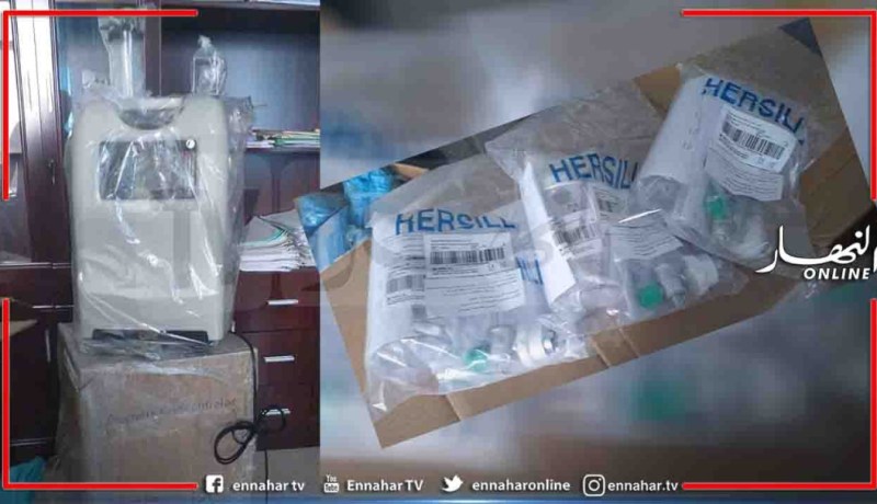 محسنون يشترون جهازي تنفس إصطناعي لمرضى كوفيد 19 بالشلف