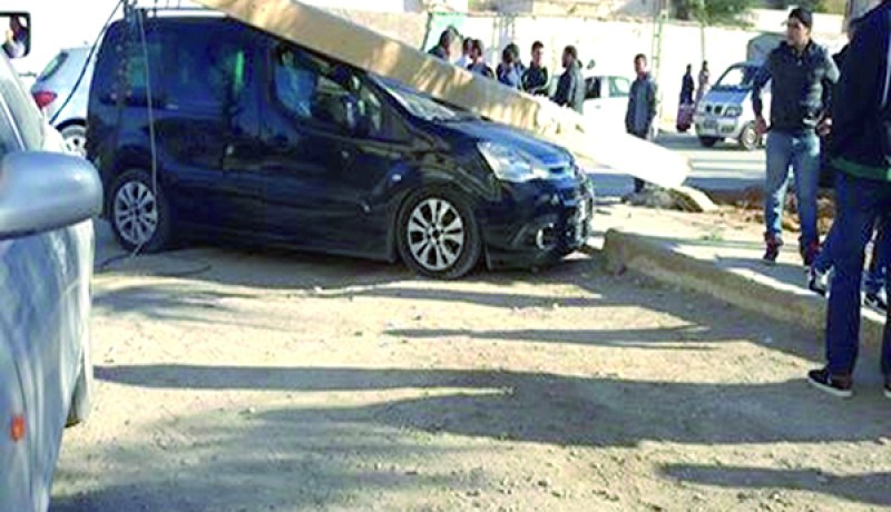 عمود كهربائي كاد يتسبب في كارثة بالمسيلة