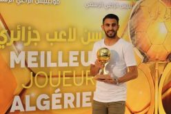 محرز يتوج بالكرة الذهبية الجزائرية لسنة 2016