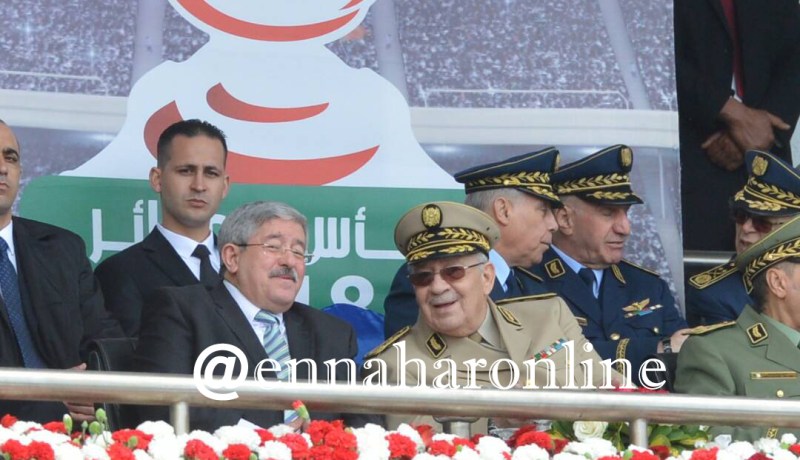 وصول أويحيى إلى ملعب 5 جويلية لمتابعة نهائي الكأس