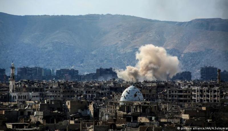 مقتل 16 شخصا في قصف جوي على سجن بمحافظة إدلب السورية