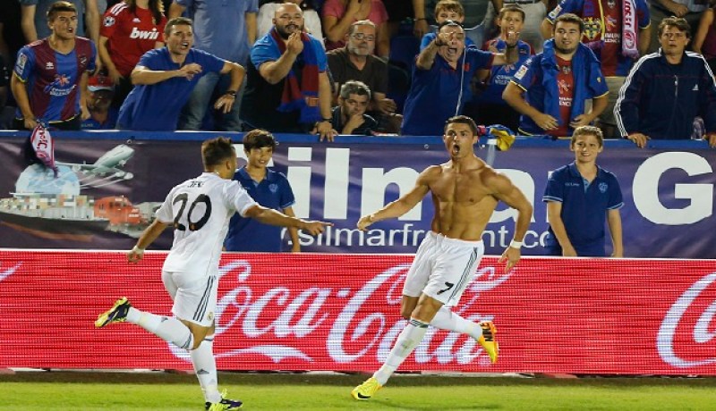 رونالدو يقود ريال مدريد على الفوز على ليفانتي بهدف قتل