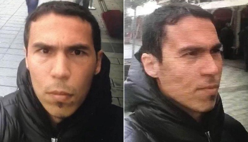 منفذ اعتداء اسطنبول لا يزال طليقا والشرطة تنشر صوره