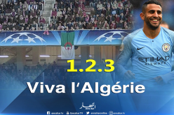 بالفيديو..”1.2.3 فيفا لالجيري” تدوي ملعب أوكرانيا ترحيبا بمحرز