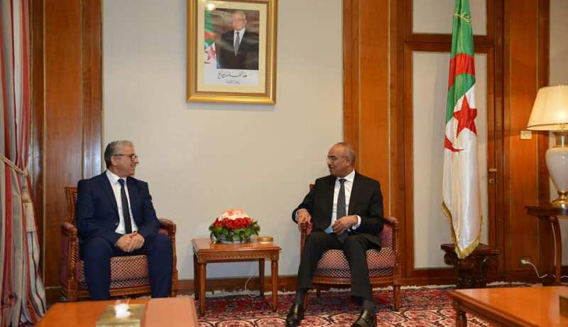 بدوي يستقبل وزير داخلية حكومة الوفاق الوطني الليبي