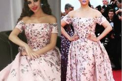 أشوايا راي وميريام فارس بنفس الفستان