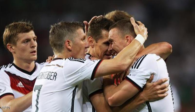 ألمانيا تسحق أرمينيا وديا قبل المونديال