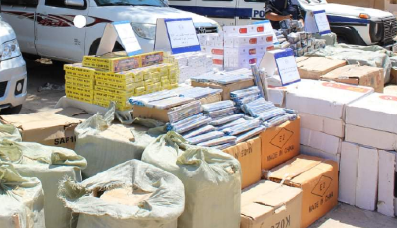 الوادي: حجز مايقارب 90 ألف وحدة من الألعاب النارية وشماريخ